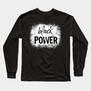 Black Power Long Sleeve T-Shirt